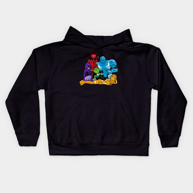 The Booyah Club Kids Hoodie by PrimePremne